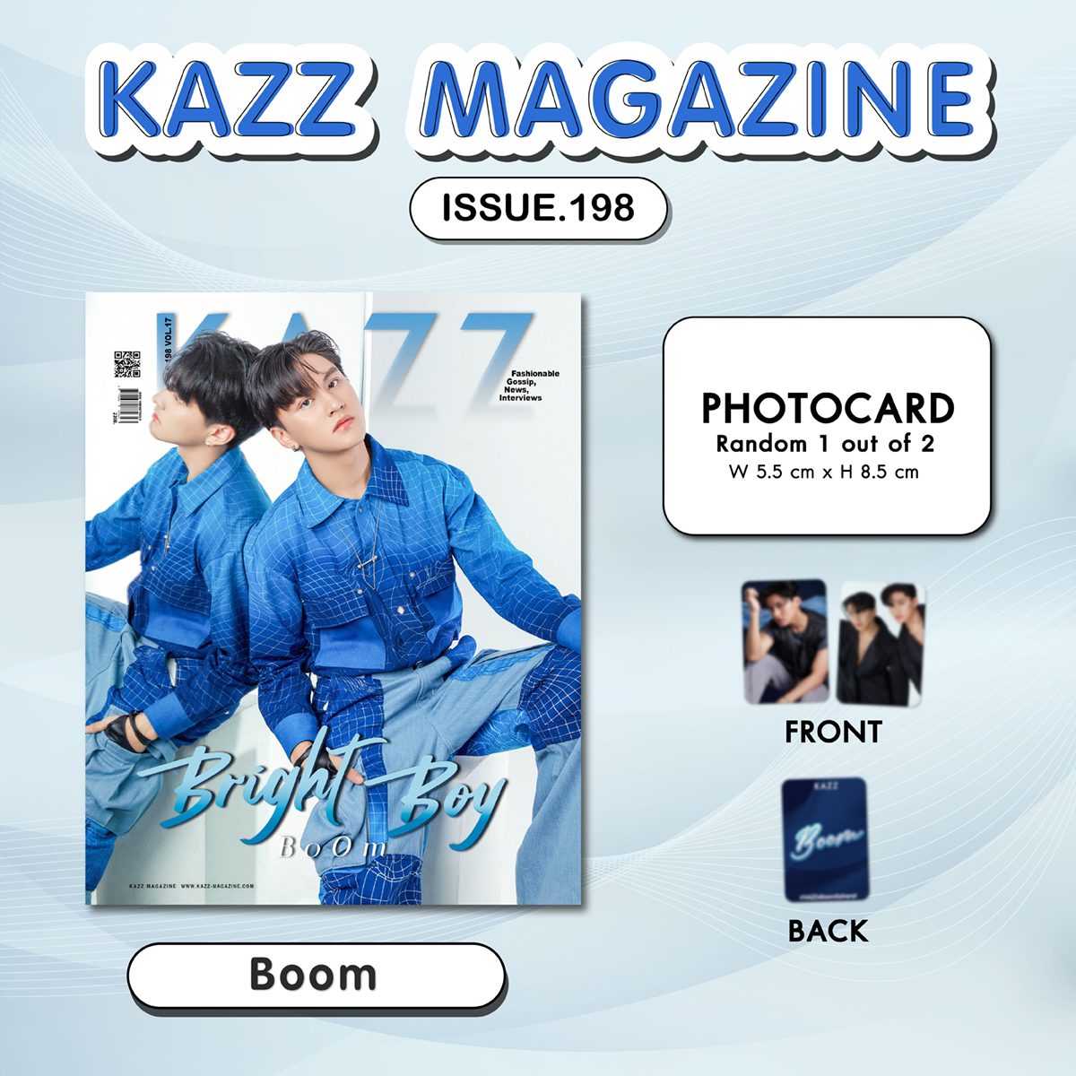 KAZZ 198 Bright Boy – BOOM – KAZZ MARKET